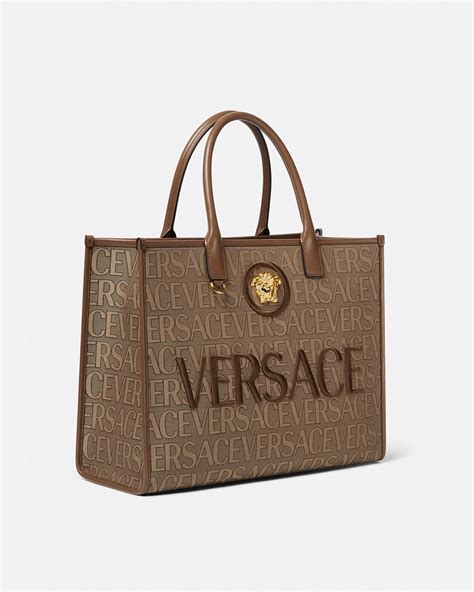 versace jeans shopping tote e1 vpbbe1 75604 723|Versace denim shopper bag.